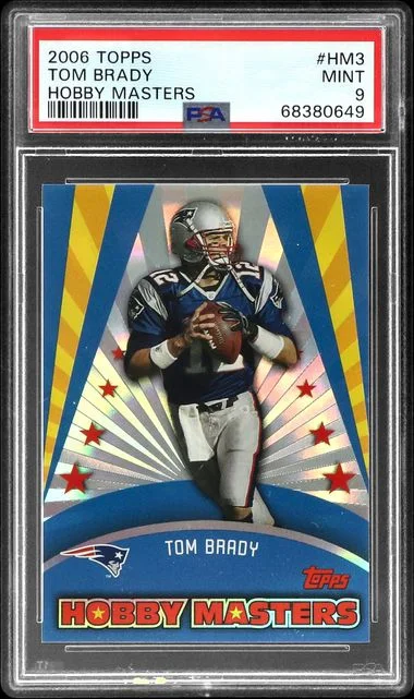 2006 Topps Tom Brady Hobby Masters #HM3 card image
