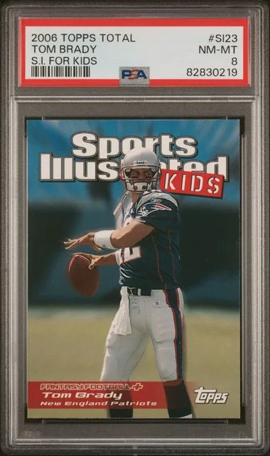 2006 Topps Tom Brady Total Sports Illustrated For Kids #SI23 card image