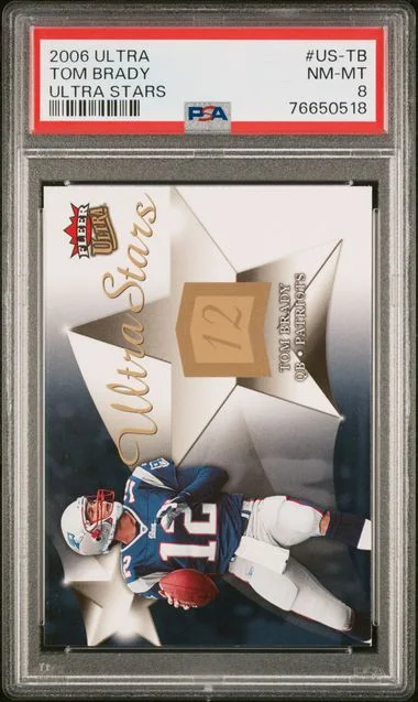 2006 Ultra Ultra Stars Us-Tb Tom Brady #no-number card image
