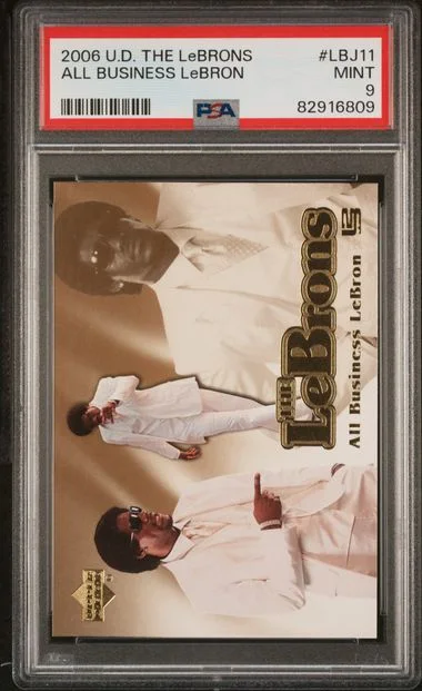 2006 Upper Deck All Business LeBron The Lebrons #Lbj11 card image