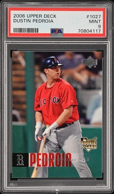 2006 Upper Deck Dustin Pedroia #1027 card image