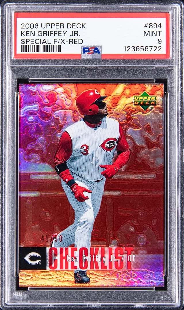 2006 Upper Deck Ken Griffey Jr. Special F/X Red #894 card image