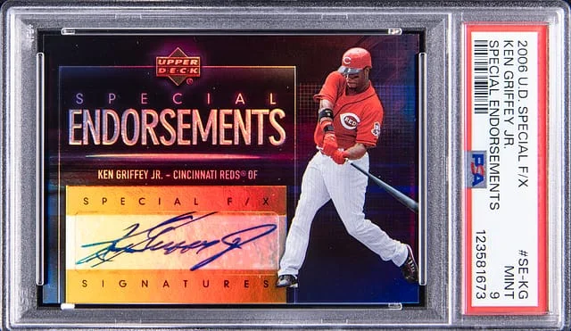 2006 Upper Deck Ken Griffey Jr. Special F/X Special Endorsements #SE-KG card image