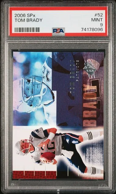 2006 Upper Deck SPx Tom Brady #52 card image