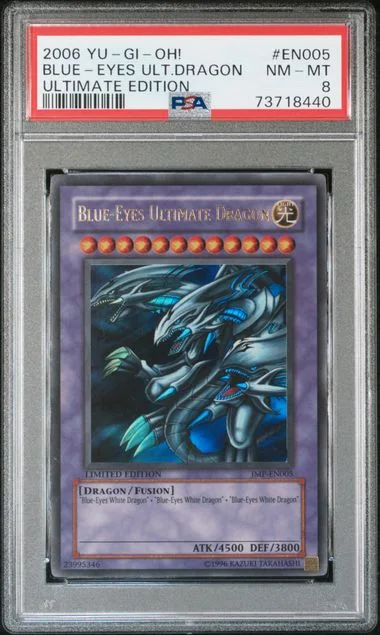 2006 Yu-Gi-Oh! Ultimate Edition Blue-Eyes Ultimate Dragon #EN005 card image