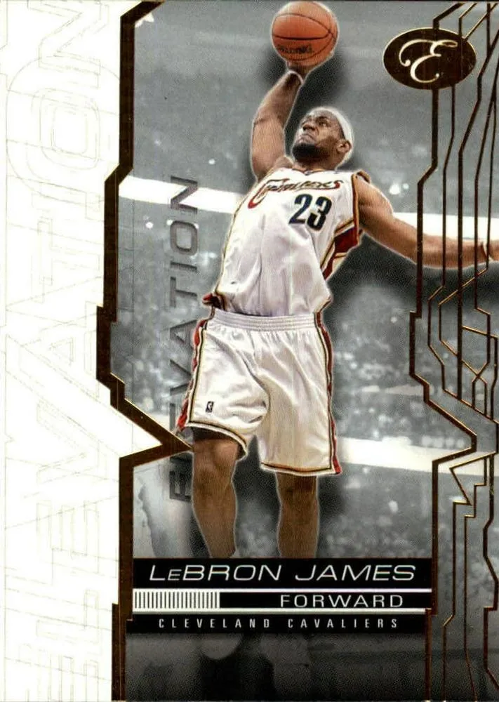 2007-08 Bowman Elevation Lebron James #20 card image