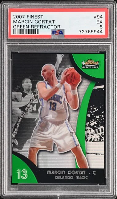 2007-08 Finest Marcin Gortat Green Refractor #94 card image