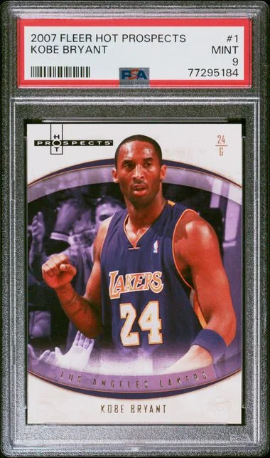 2007-08 Fleer Hot Prospects Kobe Bryant #1 card image