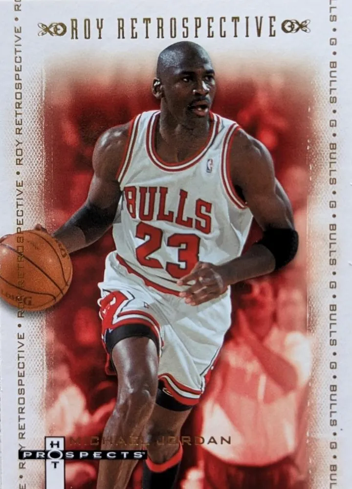 2007-08 Fleer Hot Prospects Michael Jordan #68 card image