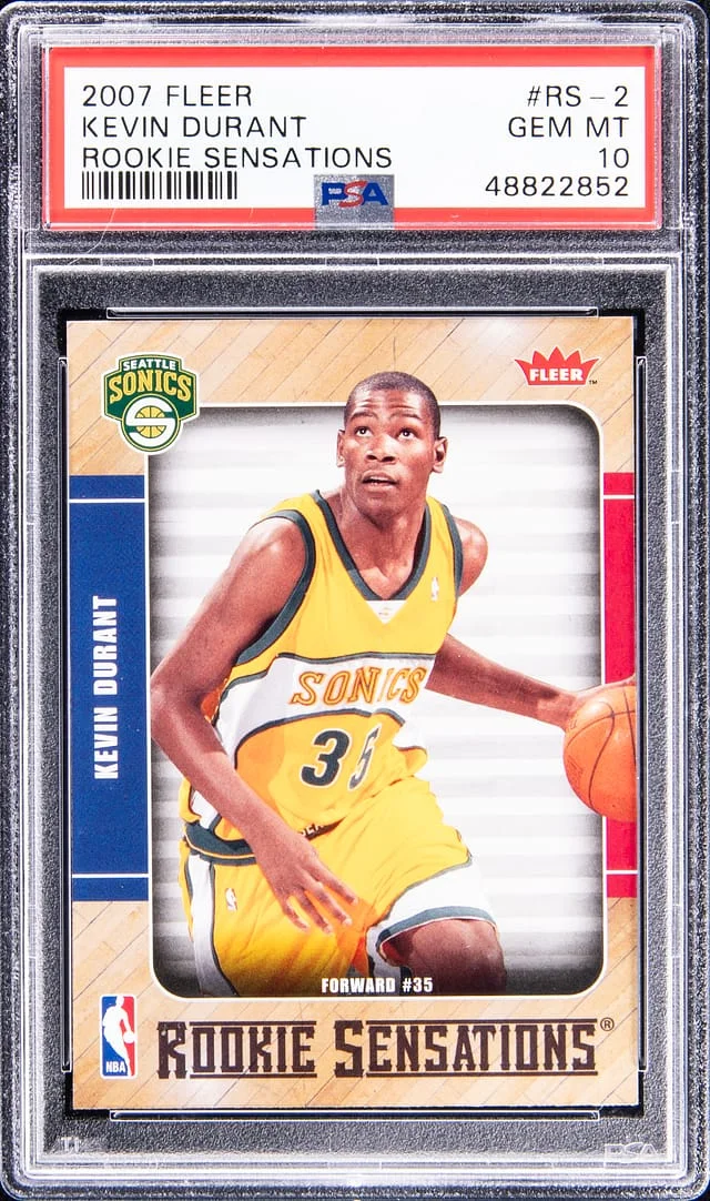 2007-08 Fleer Kevin Durant #RS-2 card image