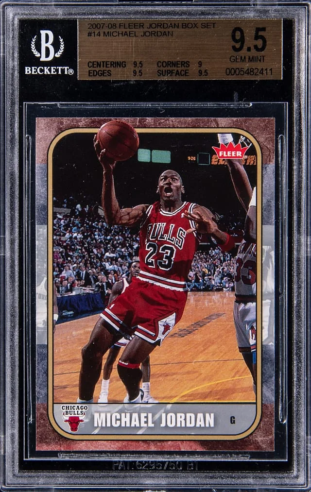 2007-08 Fleer Michael Jordan Jordan Box Set #14 card image