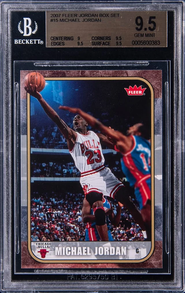 2007-08 Fleer Michael Jordan Jordan Box Set #15 card image