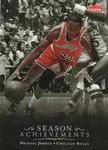 2007-08 Fleer Michael Jordan Box Set Michael Jordan Season Achievements #SH1 card image