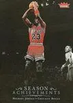 2007-08 Fleer Michael Jordan Box Set Michael Jordan Season Achievements #SH13 card image