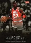 2007-08 Fleer Michael Jordan Box Set Michael Jordan Season Achievements #SH16 card image