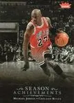 2007-08 Fleer Michael Jordan Box Set Michael Jordan Season Achievements #SH22 card image