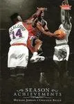 2007-08 Fleer Michael Jordan Box Set Michael Jordan Season Achievements #SH27 card image