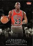 2007-08 Fleer Michael Jordan Box Set Michael Jordan Season Achievements #SH30 card image