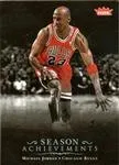 2007-08 Fleer Michael Jordan Box Set Michael Jordan Season Achievements #SH36 card image