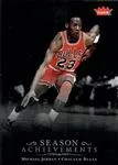 2007-08 Fleer Michael Jordan Box Set Michael Jordan Season Achievements #SH41 card image