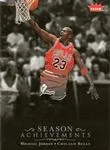 2007-08 Fleer Michael Jordan Box Set Michael Jordan Season Achievements #SH45 card image