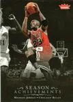 2007-08 Fleer Michael Jordan Box Set Michael Jordan Season Achievements #SH49 card image