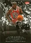 2007-08 Fleer Michael Jordan Box Set Michael Jordan Season Achievements #SH50 card image