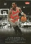2007-08 Fleer Michael Jordan Box Set Michael Jordan Season Achievements #SH6 card image