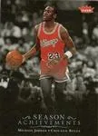 2007-08 Fleer Michael Jordan Box Set Michael Jordan Season Achievements #SH7 card image