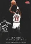 2007-08 Fleer Michael Jordan Box Set Michael Jordan Season Achievements #SH8 card image