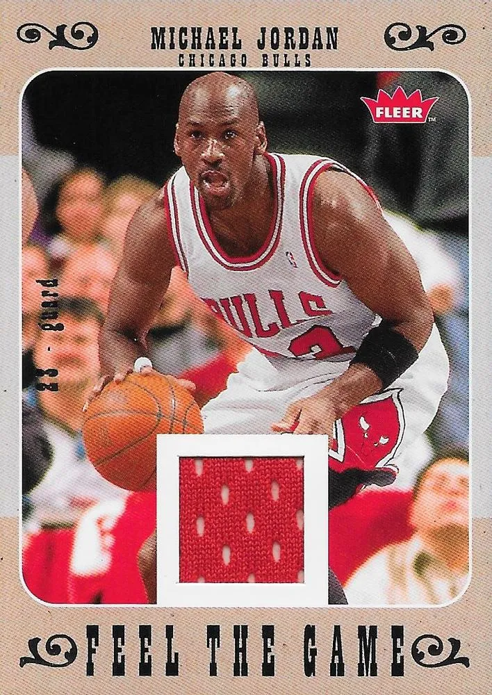 2007-08 Fleer Michael Jordan Feel the Game #FG-JO card image