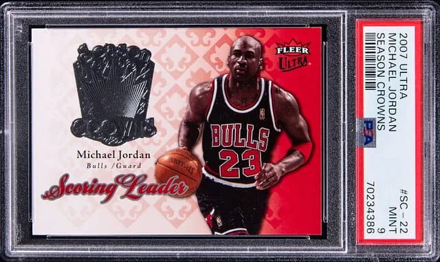 2007-08 Fleer Ultra Michael Jordan Season Crowns #SC-22 card image