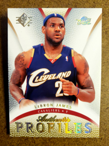 2007-08 SP Authentic Lebron James Authentic Profiles #AP-32 card image