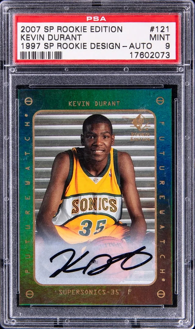 2007-08 SP Edition 1997 SP Edition Kevin Durant #121 card image