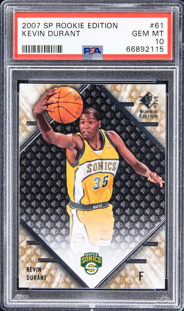 2007-08 SP Edition Kevin Durant #61 card image