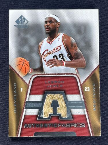 2007-08 SP Game Used Lebron James Authentic Fabrics #AF-LJ card image