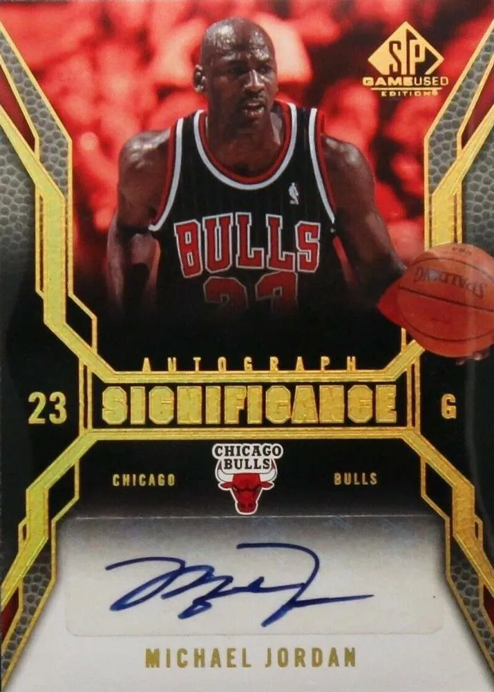 2007-08 SP Game Used Michael Jordan SIGnificance #SI-MI card image