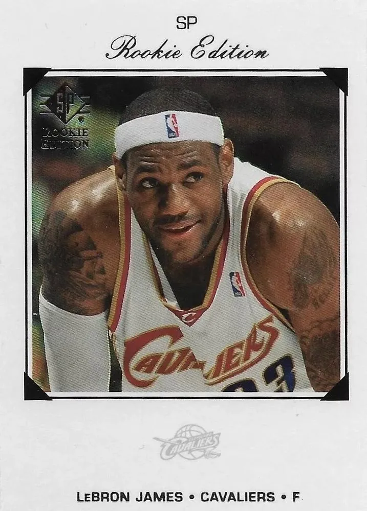 2007-08 SP Rookie Edition Lebron James #193 card image