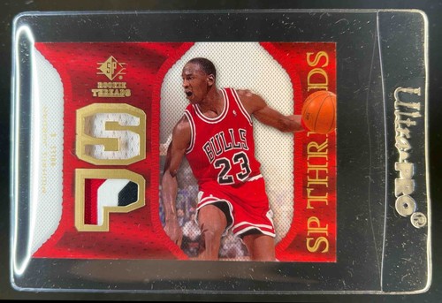 2007-08 SP Rookie Threads Michael Jordan SP Patch #SP-MJ card image