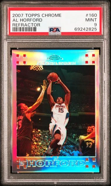 2007-08 Topps Chrome Al Horford Refractor #160 card image