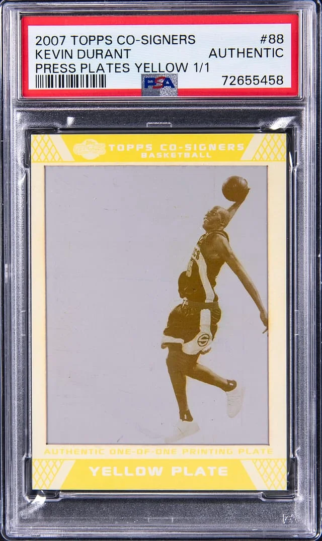 2007-08 Topps Kevin Durant Co-Signers #88 card image