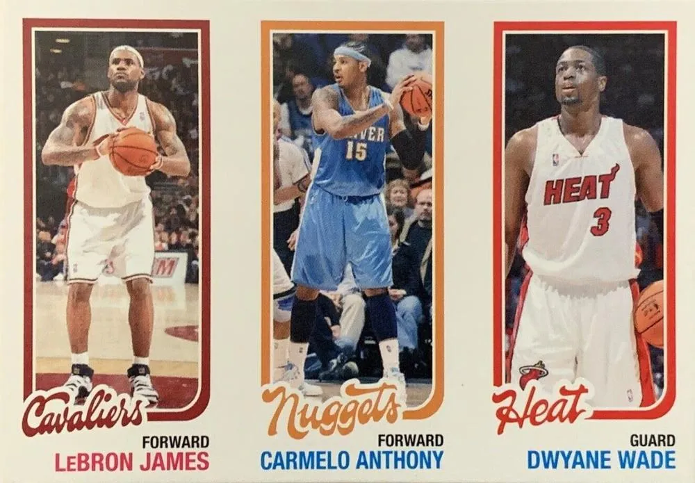 2007-08 Topps Lebron James Rip Card Combinations #RIP-1 card image