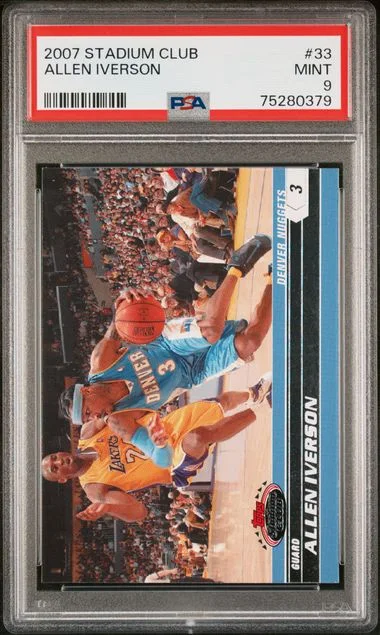 2007-08 Topps Stadium Club Allen Iverson #33 card image