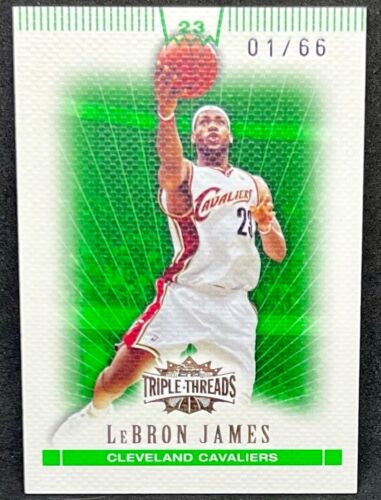 2007-08 Topps Triple Threads Lebron James #23 card image
