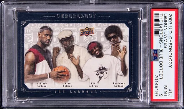2007-08 UD Chronology LeBron James The LeBrons #LJ card image