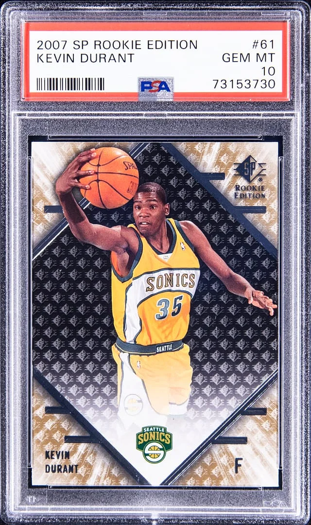 2007-08 UD SP Edition Kevin Durant #61 card image