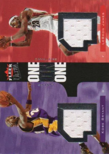 2007-08 Ultra Lebron James One on One Jersey #OO-BJ card image