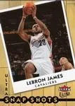 2007-08 Ultra Lebron James Ultra Snap Shots #SS-10 card image
