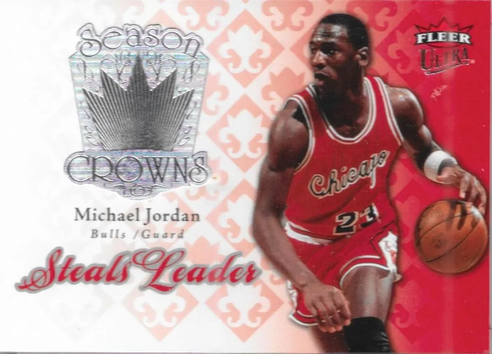 2007-08 Ultra Michael Jordan Season Crowns #SC-2 card image