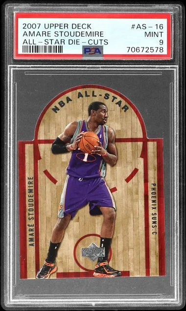2007-08 Upper Deck Amar'e Stoudemire All-Star Die-Cuts #AS-16 card image